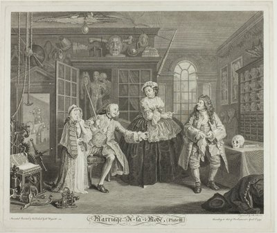 Tafel Drei, aus Marriage à la Mode von Bernard Baron