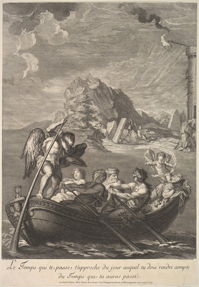 Allegorie der Zeit, 1690-1733 von Bernard Picart