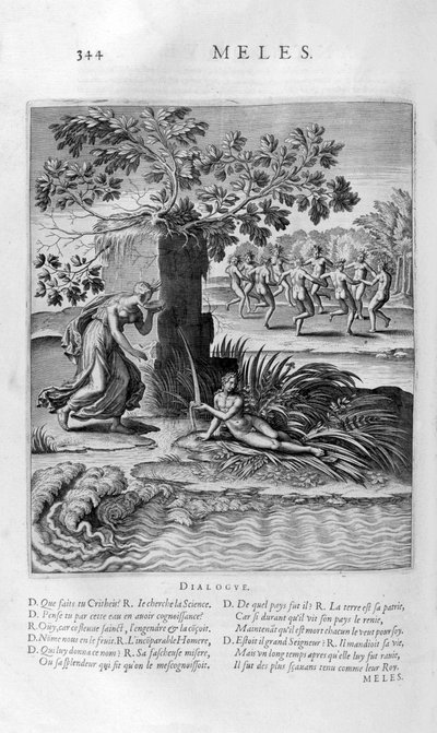 Fluss Meles von Bernard Picart