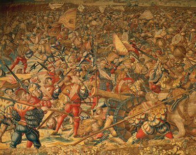 Schlacht von Pavia 1525 von Bernard van (after) Orley