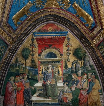 Die Arithmetik, 1492-1494 von Bernardino Pinturicchio