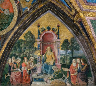 Die Geometrie, 1492-1494 von Bernardino Pinturicchio