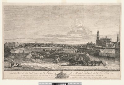 Ansicht von Dresden von Bernardo Bellotto