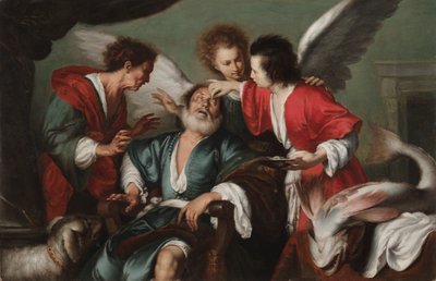 Die Heilung des Tobit von Bernardo Strozzi
