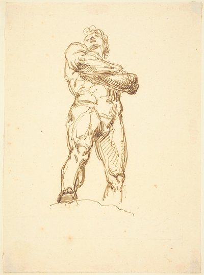 Ein heroischer männlicher Akt von Bertel Thorvaldsen