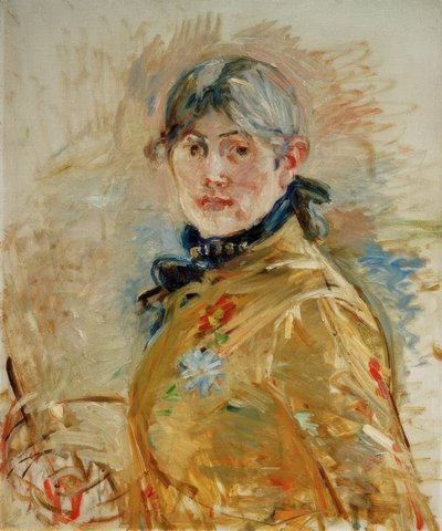 Selbstporträt von Berthe Morisot