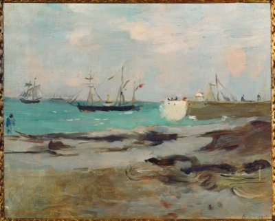 Hafeneinfahrt in Boulogne von Berthe Morisot