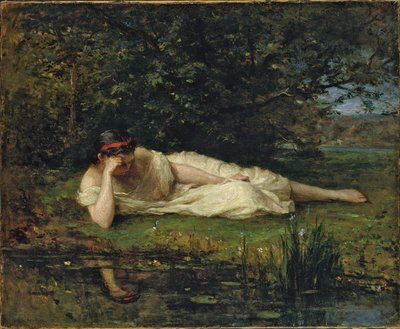 Studie am Wasser von Berthe Morisot