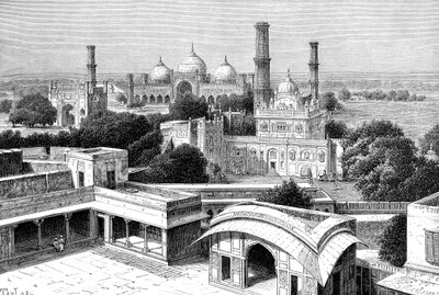 Lahore, Pakistan, 1895 von Auguste Bertrand