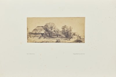 Obstgarten mit Scheune von Bisson Frères