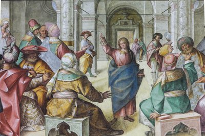 Jesus unter den Schriftgelehrten von Boccaccio Boccaccino