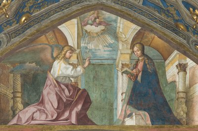 Sopran, Verkündigung 1506-07 von Boccaccio Boccaccino