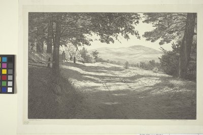 Nordansicht von Bolton Coit Brown