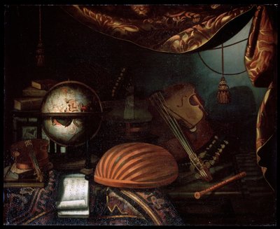 Stillleben mit Musikinstrumenten, 1715 von Bonaventura Bettera