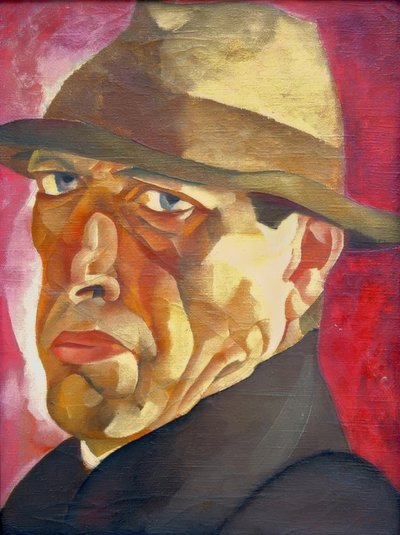 Selbstporträt von Boris D. Grigorjew