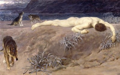 Toter Hektor von Briton Riviere