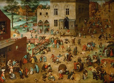 Kinderspiele, 1560 von Bruegel