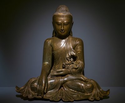 Maravijaya Buddha. Burma von Burmese School