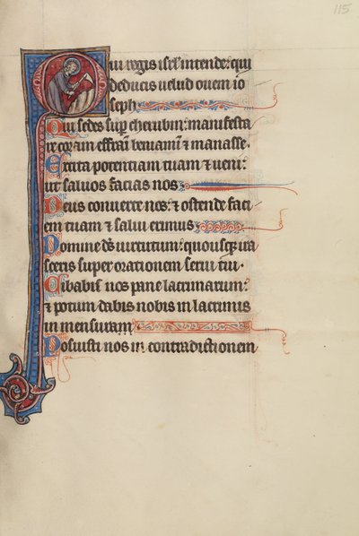 Initial O: Gott pflegt den Weinberg von Bute Master