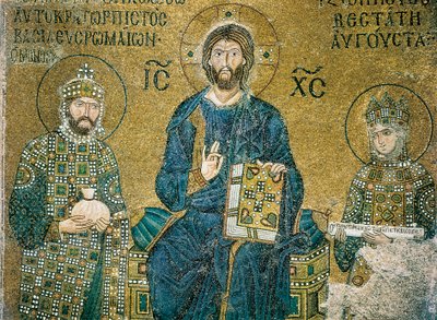 Das Zoe-Mosaik, Hagia Sophia, Istanbul von Byzantine