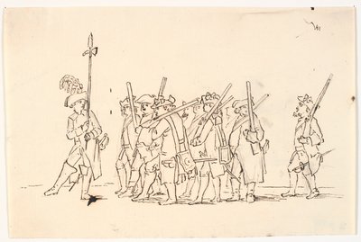 Bürgerwehr. Satirisches Blatt von C.A. Lorentzen