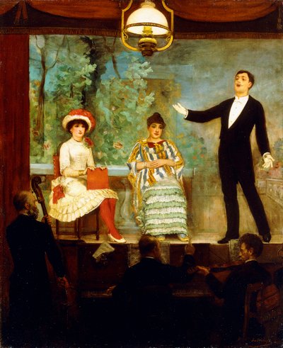 Das Musiktheater, 1889 von C.A. Paul de la Boulaye