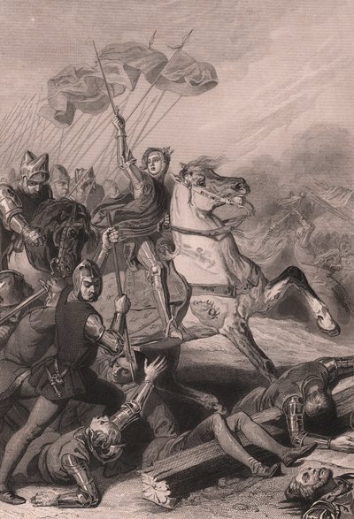 Schlacht von Rosebecque, Belgien, 27. November von J.B. and Brown J. Rowbotham