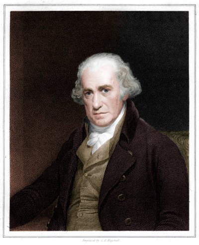 James Watt, schottischer Ingenieur, 1833 von C. E. Wagstaff