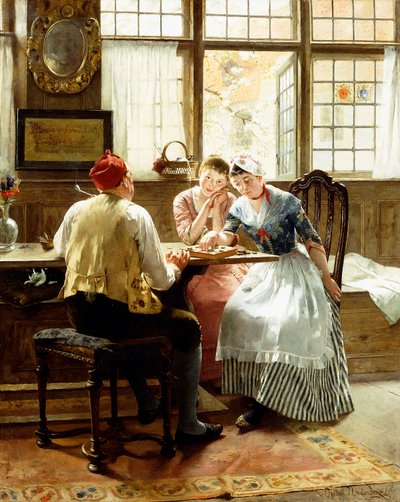 Das Dame-Spiel von C. Hendrick Nordenberg