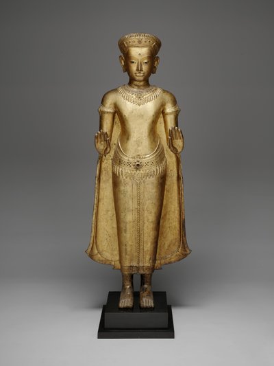 Buddha Sakyamuni, ca. 13. Jahrhundert von Cambodian