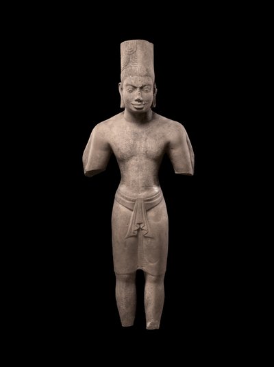 Harihara, spätes 7. - frühes 8. Jahrhundert (Sandstein) von Cambodian