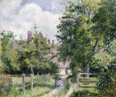 Saint-Martin, nahe Gisors, 1885 von Camille Jacob Pissarro