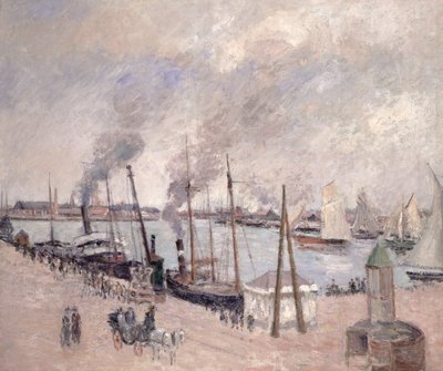 Der Hafen von Le Havre von Camille Jacob Pissarro