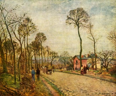 Die Straße, 1870, 1939 von Camille Jacob Pissarro