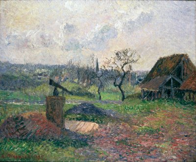 Ziegelofen in Eragny, 1885 von Camille Pissarro