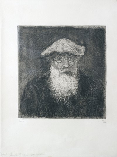 Camille Pissarro, von ihm selbst, ca. 1890 von Camille Pissarro