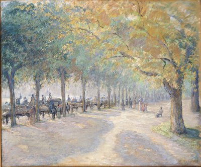 Hyde Park, London von Camille Jacob Pissarro