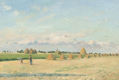 Landschaft, Île-de-France, 1873 von Camille Pissarro