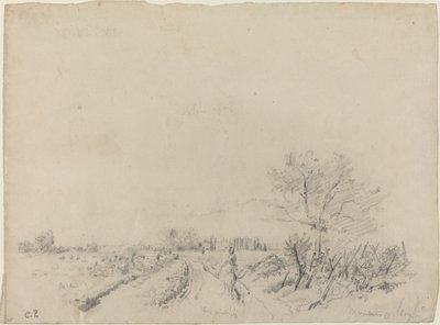 Montmorency Road, um 1850-1860 von Camille Pissarro