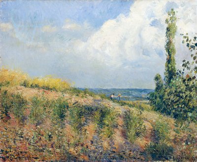 Der herannahende Sturm von Camille Pissarro