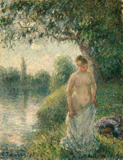 Der Badende von Camille Pissarro