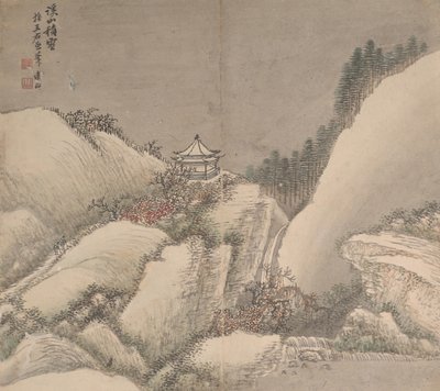 Landschaften im Stil verschiedener Künstler von Cao Jian