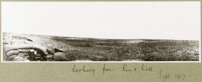 Blick vom Kurd Hill, September 1917 von Capt. Arthur Rhodes