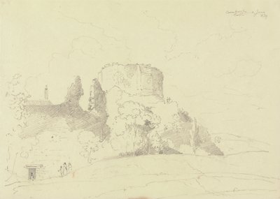Carisbrooke Castle, Isle of Wight von Capt. Thomas Hastings
