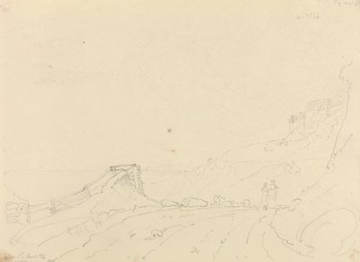 In der Nähe von Blackgang Chine, 19. August 1826 von Capt. Thomas Hastings