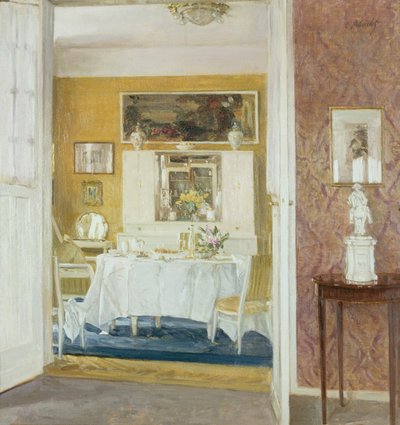 Das Frühstückszimmer von Carl Albrecht
