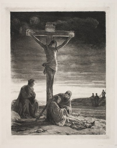 Christus am Kreuz von Carl Bloch