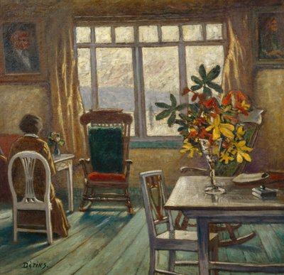 Das Atelier des Künstlers von Carl Edvard Diriks