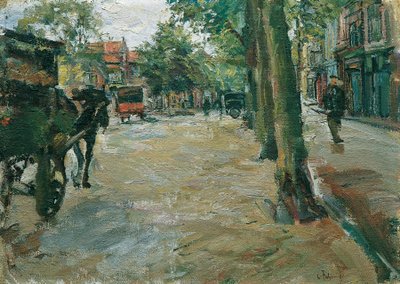 Straße in Horn von Carl Fahringer