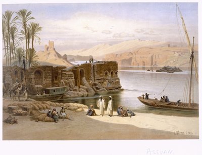 Assuan, 1871 von Carl Friedrich Heinrich Werner